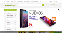 Desktop Screenshot of celuinfo.com